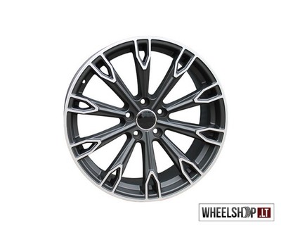 Audi Style R18 5x112 alloy wheels 4x 18 inch Satin Black 8j ET45 Felgen Audi A3
