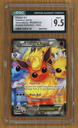 Flareon-EX graded CGC 9.5 for sale on eBay