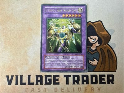 Elementarheld Donnerriese TLM-DE036 Unlimited Ultimate Rare YuGiOh! HP