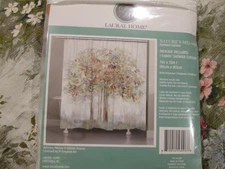 Laural Home Natures Melody fabric Shower Curtain  Autumn Fall Leaves Trees