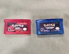 New ListingPokemon Ruby + Sapphire Duo GBA Gameboy Advance - Free Shipping