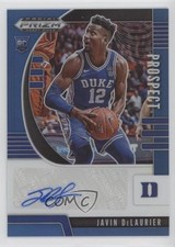 2020 Panini Prizm Draft Picks Prospect Blue /149 Javin DeLaurier #PA-JD Auto 2r7