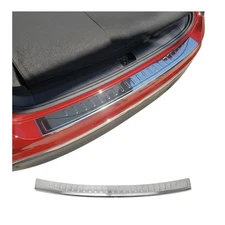 Rear Bumper Sill Cover Protector Guard for VW Tiguan 2018-2024 Stainless Steel