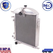 3 Row Aluminum Champion Radiator For 1928-1929 Ford Model A Chevy Configuration