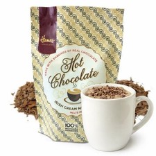 Irish Cream Flavoured Chocolate Shavings For Real Hot Chocolate (Pouch 115g)