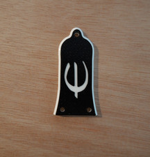 GUITAR TRUSS ROD COVER  WIDE BEVEL Engraved E...