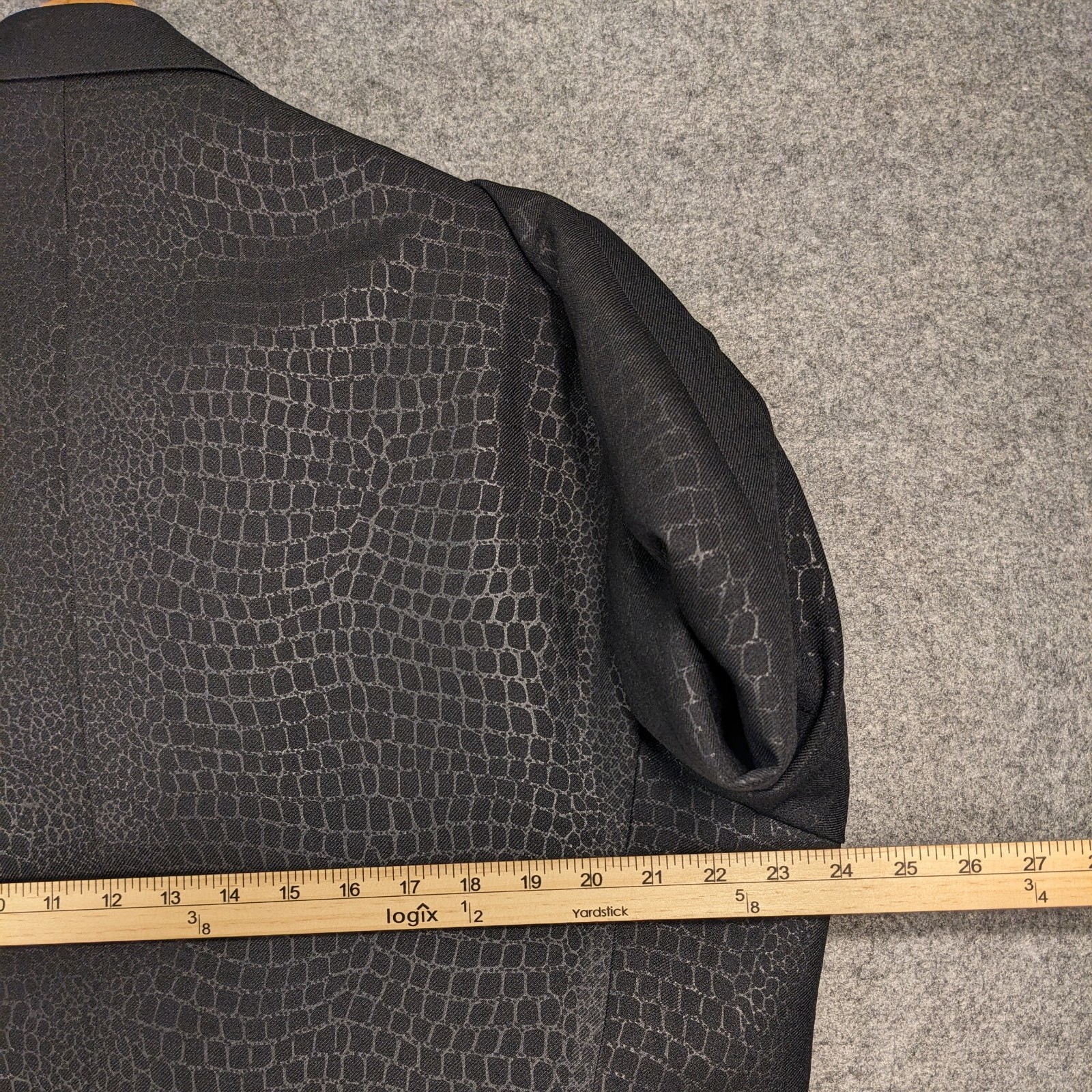 John Raphael Millennium Crocodile Pattern men bla… - image 8