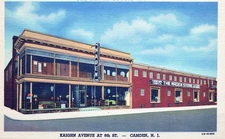 Camden New Jersey The Naden Furniture Store Vintage Postcard AA43854