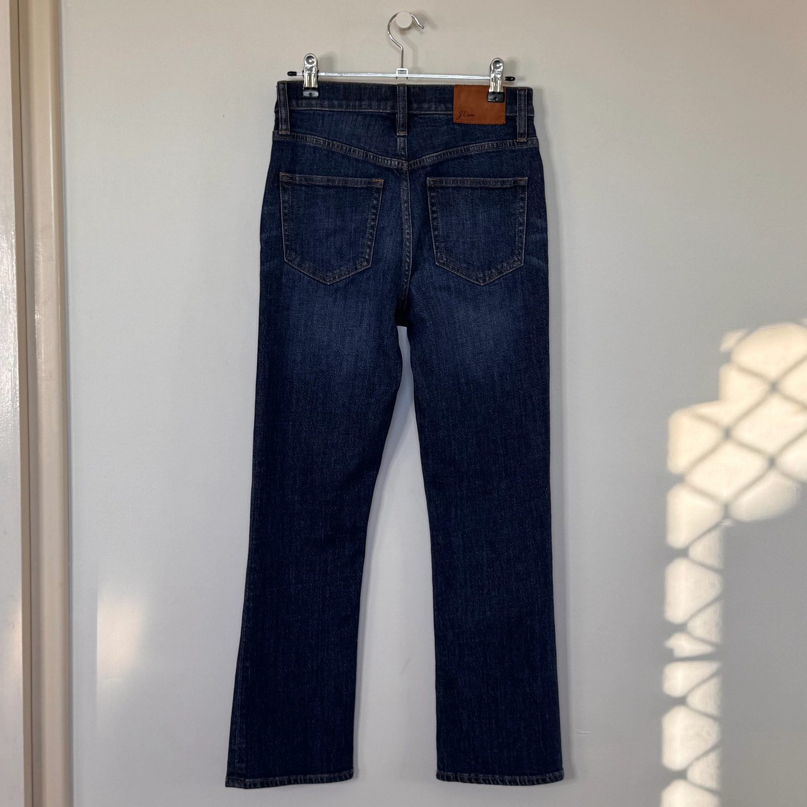 J.Crew Billie Demi Boot Crop Jeans – Size 25 – Indigo – Cotton Blend – image 2