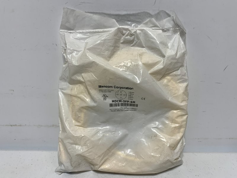 Mencom MDCM-5FP-6M Cordset 5 Pole Female 6M 4A PVC