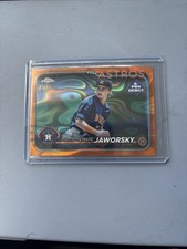 2024 Topps Pro Debut Chase Jaworsky #PDC-3 Chrome Orange lava Refractor /25