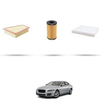 Hoffcar Wartungsset - 3 Filter FüR Jaguar Xe (X760) 2.0 177KW Ab 2015