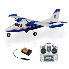 Xfly Partenavia P68 Twin 850mm RC Airplane Gyro Control RTF With 2 Batteries