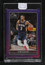 2021-22 Panini One and One Purple 4/25 CJ McCollum #29 1u6