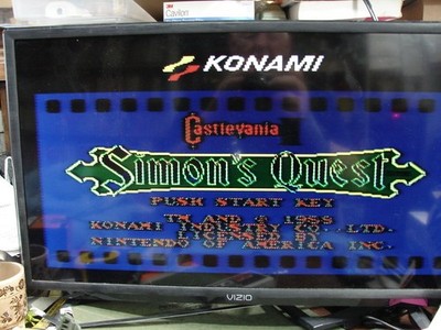 Castlevania II (Simon's Quest) CIB - NES (1988) - Game W/Box!