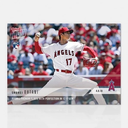 2018 Topps Now 53 Shohei Ohtani