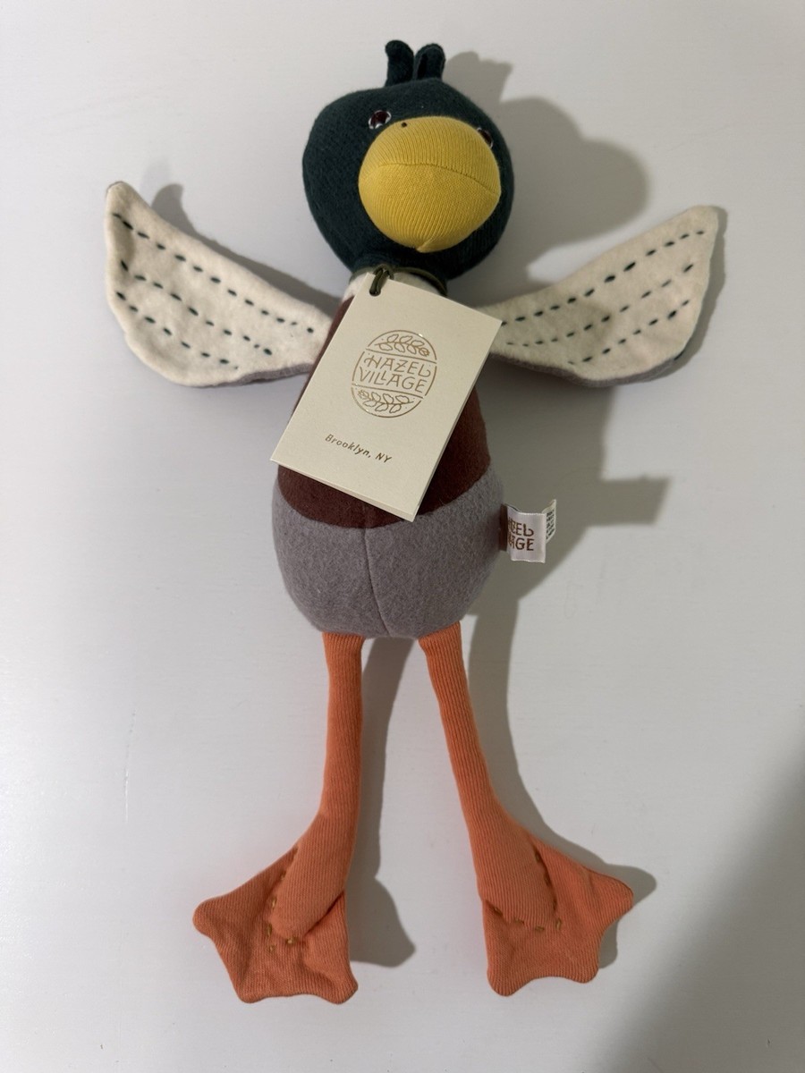 Hazel Village #1240 Gaspard Duck Plush 2026 Handmade HTF Retired