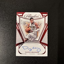 2023-24 Flawless Danny Granger Flawless Autographs Ruby Auto /15 #FA-DGI 
