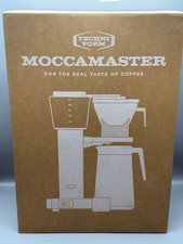 MOCCAMASTER KBGT FILTER COFFEE MACHINE 79411 WITH THERMAL JUG RRP £278, SILVER, 