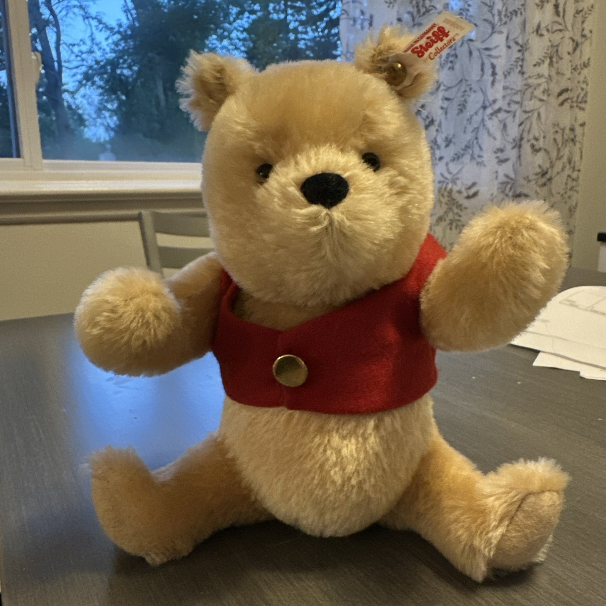 Steiff 355004 Teddy Bear Musical Winnie the Pooh Limited 2000 From