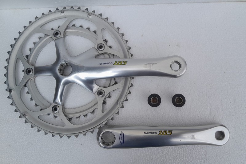 VINTAGE SHIMANO 105 CRANKSET.. L@@K !