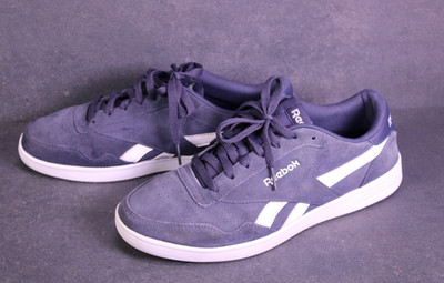 Reebok Sneaker Royal Techque T Herren Sportschuhe Gr. 44,5 Leder blau  BS683