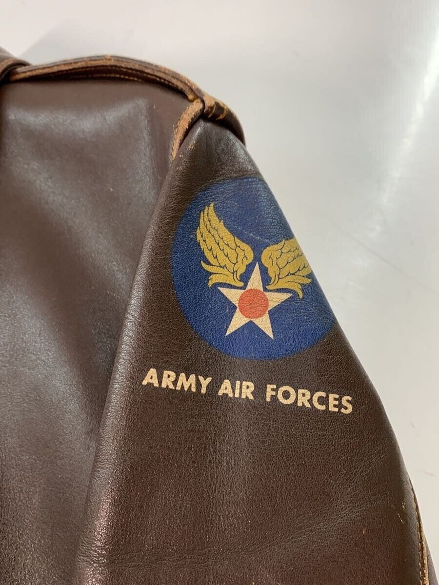 Buzz Rickson’s Leather Flight Jacket 34 Brown A-2 - image 5