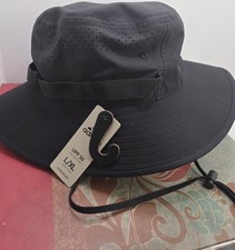 Adidas Men Victory III Aeroready Black Bucket Hat 50 UPF Sun Protection Vented