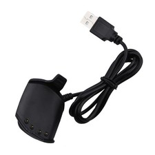 1M USB Charger Cable Sync Data Clip For Garmin Approach S2 S4 GPS Watch j