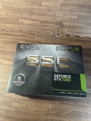 EVGA GeForce GTX 1060 6GB SSC Gaming 6GB GDDR5 