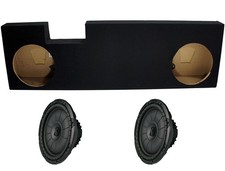 Kicker Ford F250 F350 04-12 43CVT124 12" 400W Sub Custom Dual 12" Sub Box