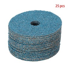 25 Pack  5” x 7/8” Zirconia Resin Fiber Grinding and Sanding Discs 24 Grit  US