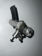 Vintage Super Tigre G21 .35 Saturno Engine- Great Compression Carb Potts Muffler