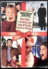 2006 Christmas Classics  4-DVD Set! Home Alone! 34th Street! Jingle All The Way!