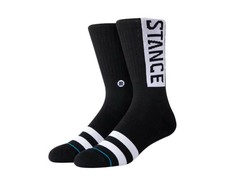 Stance UnCommon Solids Classic OG Crew Socks in Black  Men's