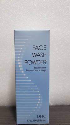 DHC Face Wash Powder Cleanser + Enzyme Exfoliator- 1.7oz New Unopened Box
