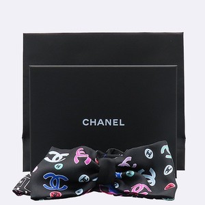 Chanel 100% Silk Hairband Hair Accessory FREE Size