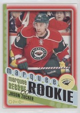 2012-13 O-Pee-Chee Marquee Rookie Wrapper Redemption Red Jason Zucker #576 2d8