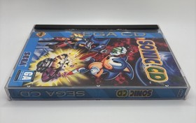 Sonic CD for Sega CD &mdash; Complete in Case (CIB) w/ Manual Clean