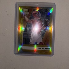 2021 Panini Elite Extra Edition Ian Moller Gold 3/10 Status FIRST PRINT Rangers