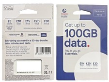 Tesco Mobile Pay as you go Essentials pack - confezione ufficiale