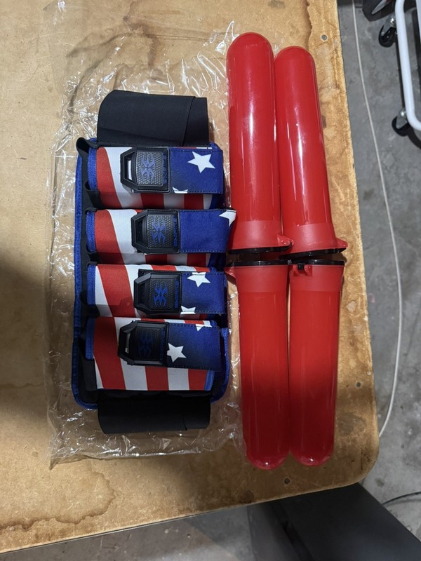 NEW Empire Omega 4 Pod Paintball Harness - Murica