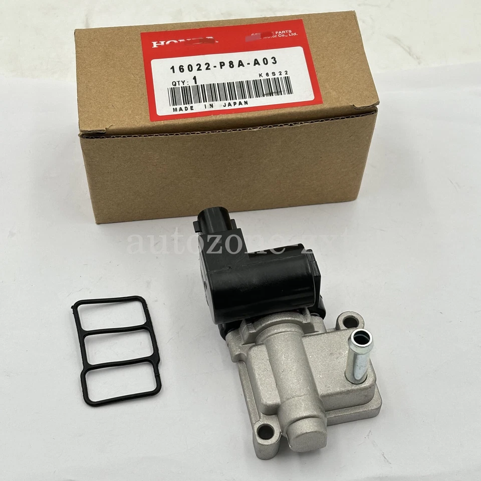 Válvula de control de aire de ralentí 16022-P8A-A03 OEM para Honda Odyssey Pilot Accord Acura Foto 3 de 4