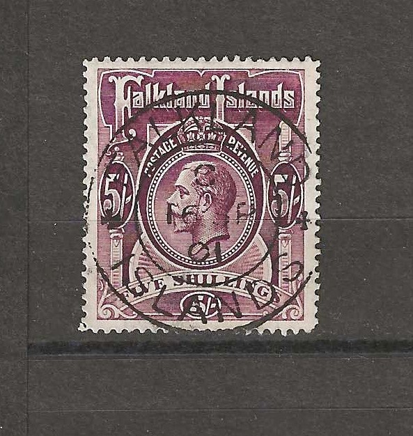 FALKLAND ISLANDS 1912/20 SG 67a USED
