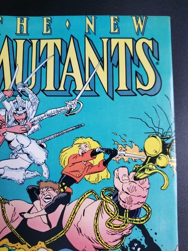 THE NEW MUTANTS #65 MARVEL COMICS 1988 high grade - Picture 3 of 7