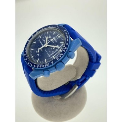 OMEGA X SWATCH SpeedMaster MoonSwatch MISSION TO NEPTUNE 42mm From Japan