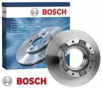 2X Bremsscheibe Bosch 0986479A50 2 Bremsscheiben Hinterachse Hinten FüR Ford