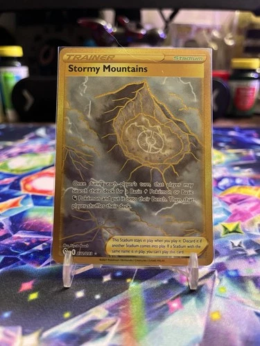 Stormy Mountains (Secret) 232/203 SWSH07: Evolving Skies Holo