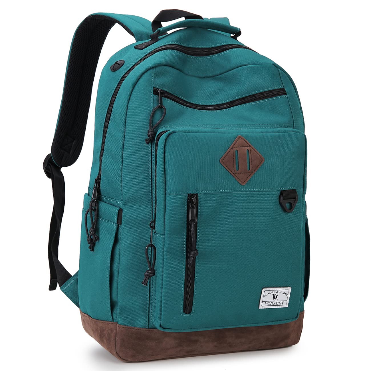 Waterproof 15.6 Inch Laptop Backpack for Men Women - Stylish Durable Bookbag-image