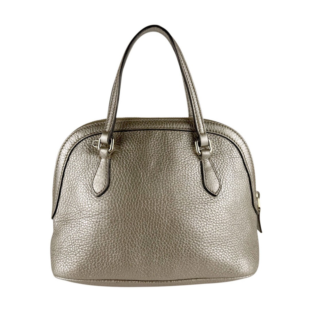 Gucci Leather Shoulder Bag Womens Used Gold Compact Damaged Grains thumbnail 3